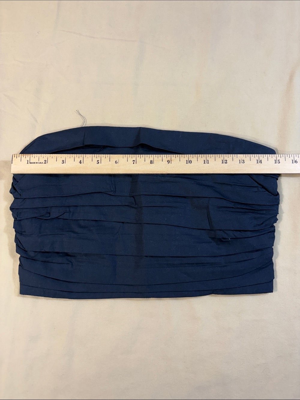 Abercrombie & Fitch NWT Black Festival Smocked Strapless Tube Top Women's Medium - Picture 8 of 12